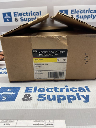 NEW GE MB223 MAIN BREAKER KIT 225 AMP 480 V