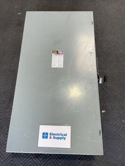 SQUARE D D325N disconnect 400A 3P 240VAC TYPE 1 ENCLOSURE 400 AMP 240 nonfusible