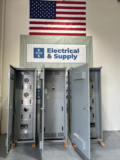 600 amp multi meter Nema 3R W/ 8 Meters 208y/ 120 3 Phase 4 Wire New In Stock