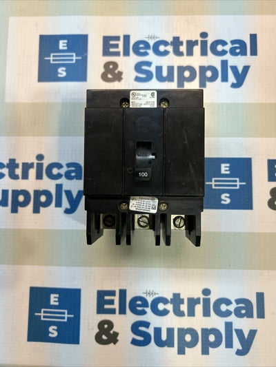 GHB3100 100 Amp 480/277 V 3 Pole Circuit Breaker-Warranty Eaton Surplus
