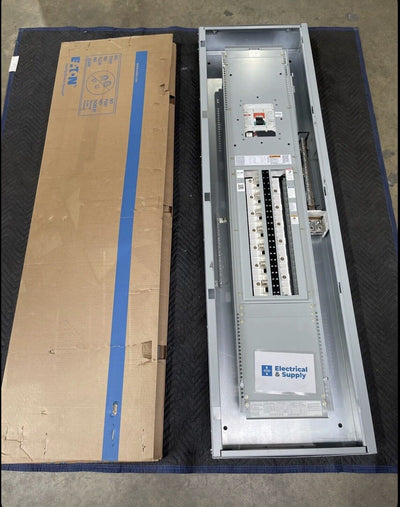 600 amp Panelboard main breaker600 Amp Eaton 42 Space 3PH 4WIRE COPPER BUS
