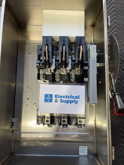 H364DS Square D by Schneider Electric Series Stainless Typed 3 3R Fusible Switch