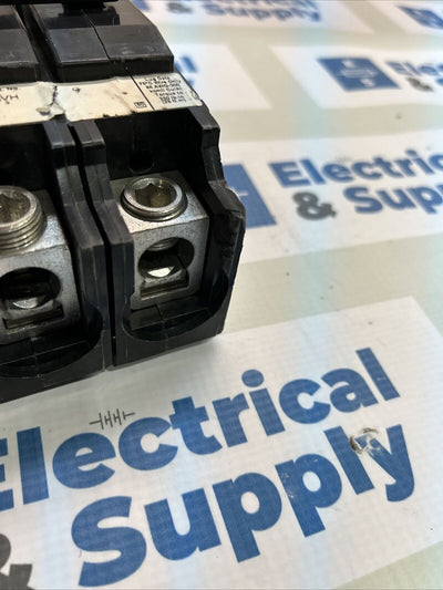 QOB3125VH 125 Amp 3 Pole 240V Circuit Breaker Square D Minor Chips