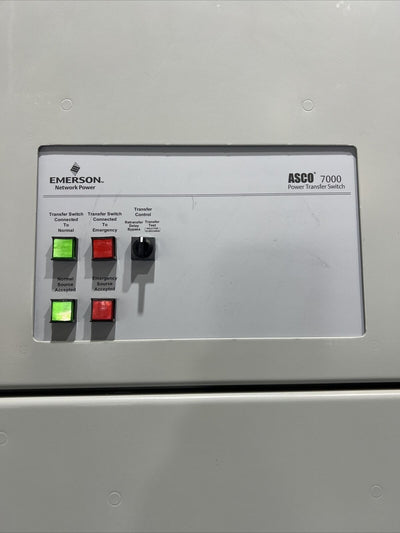ASCO 7000 POWER TRANSFER 200 Amp Automatic Transfer Switch 480V 3Phase