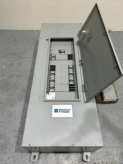 400 AMP MAIN LUG PANELBOARD GE 480/277 VAC 3∅ 4W  COMPLETE Surplus NEMA 3R