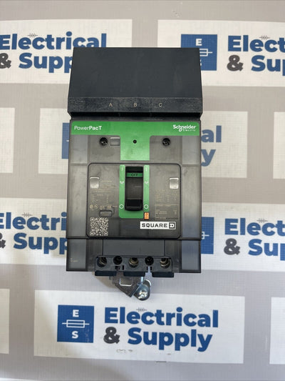 BDA36090 SQUARE D 3POLE 90 AMP 600V 18KA ILINE POWERPACT CIRCUIT BREAKER