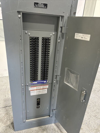 150 Amp Main Breaker SQUARE D NQ PANEL   208Y/120V 3PH 4W W Breakers