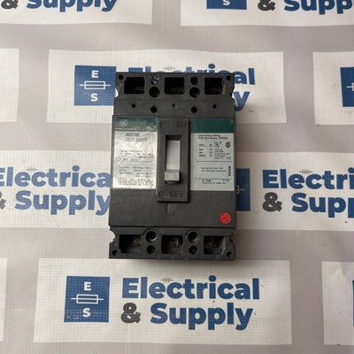 GE TED134015 Circuit Breaker 15 Amp 3 Pole 480 VAC 250 VDC 