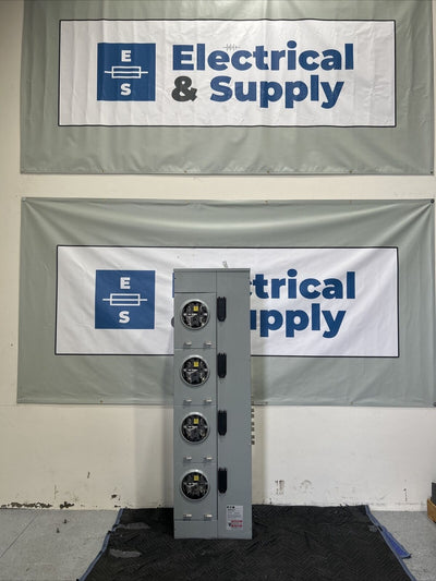 35MM420R12, 1200A, 120/208V, 3PH, Meter Stack, (4) 5 Term Socket NEW