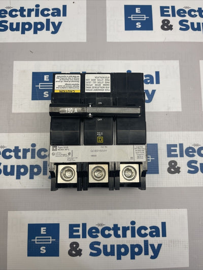 QOB3150VH 150A 3 Pole 240V Circuit Breaker New Surplus Square D