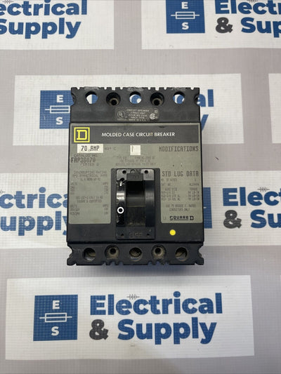 SQUARE D FAP36070 FAL36070 600V BOLT ON BREAKER