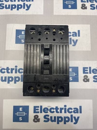 TQD32125 General Electric Circuit Breaker 3 Pole 125 Amp 240V "2 YEAR WARRANTY"