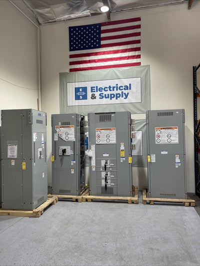 4000 Amp Switch Gear MLO Complete All Breakers W  Ground Fault LSIG  EATON NEW!!
