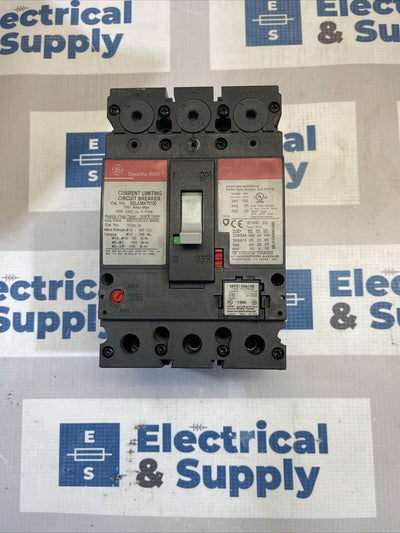 SELA36AT0100 GE 3 Pole 100A CIRCUIT BREAKER - Surplus Spre100a100