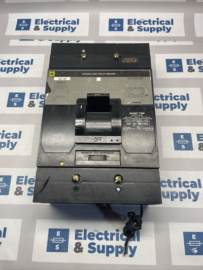 MHL36800 3 Pole 800A Thermal Magnetic Circuit Breaker Square D