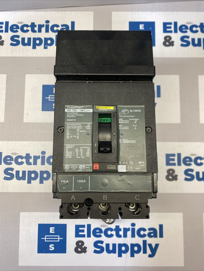 HDA36110 SQUARED D 3 POLE 110AMP 600V CIRCUIT BREAKER NEW