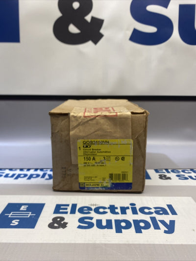 QOB3150VH BRAND NEW IN BOX SQUARE D 150A 3 Pole Bolt On FREE FAST SHIPPING ⚡️⚡️