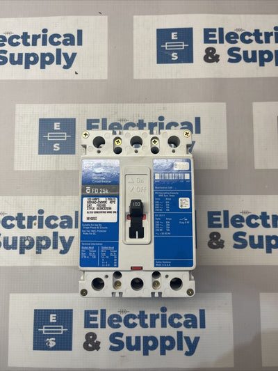 FD3100 Cutler-Hammer Eaton FD 35k 100A Circuit Breaker NEW Surplus