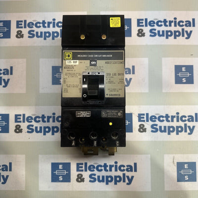 KH36125 3 Pole 125 Amp 600 Vac I-Line Circuit Breaker Square D