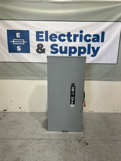 400 AMP FUSED SAFETY SWITCH 240 VAC 125 HP NEMA TYPE 3R 3 POLE TH3325R