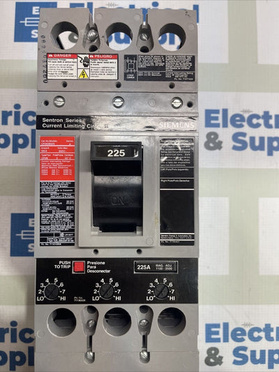 ITE Siemens Sentron CFD63B225 200K Rated Ships Today