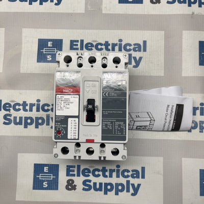 HMCP030H1C EATON 30AMP 600VAC/250VDC 3POLE CIRCUIT BREAKER NIB