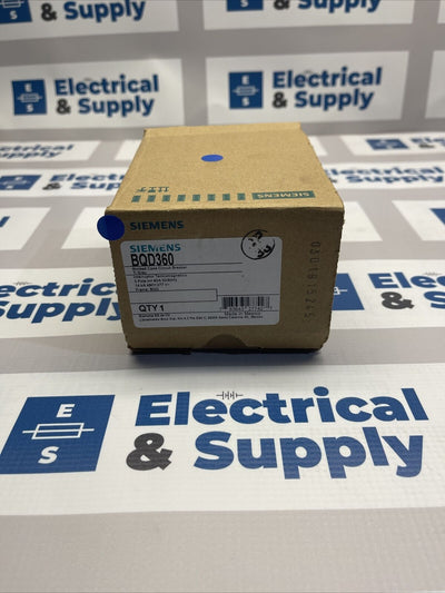 BQD360 SIEMENS CIRCUIT BREAKER BOLT-ON 3 POLE 60 AMP 480Y/277 VAC NEW