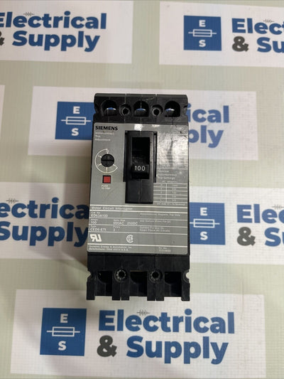 ED63A100 Molded Case 100A 600V Circuit Breaker 3Pole Sentron Series ED
