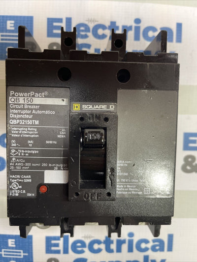 SQUARE D QBP32150TM 240V 150A 3P