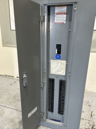 100 Amp Main Breaker NQOD442M225 225A Max 208y/120 Panelboard 3PH W Breakers