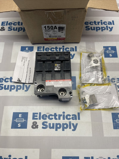 HOM2150BB NEW Square D Homeline 2p 150A Branch Circuit Breaker