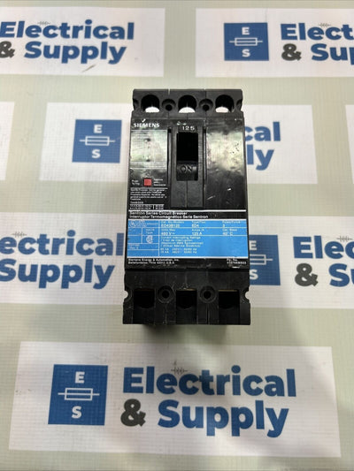 ED43B100 SIEMENS ED4 3 Pole 480v 125 Amp