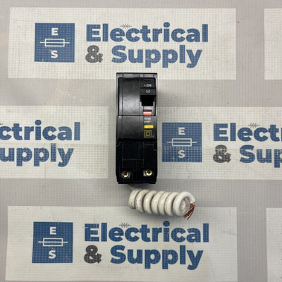 QOB250GFI Square D Circuit Breaker And Ground Fault 50 Amp 2 Pole 240V NEW!