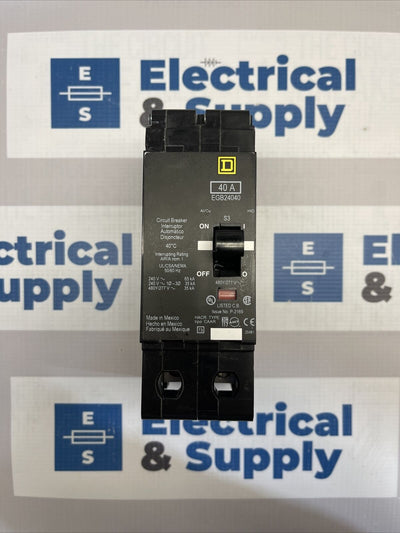 NEW SQUARE D EGB24040 TYPE EGB 40A 480V