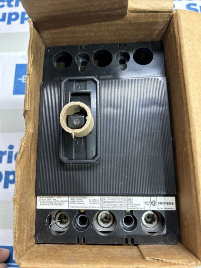 QJ23B125 3 POLE circuit breaker 125A 240 Vac Siemens