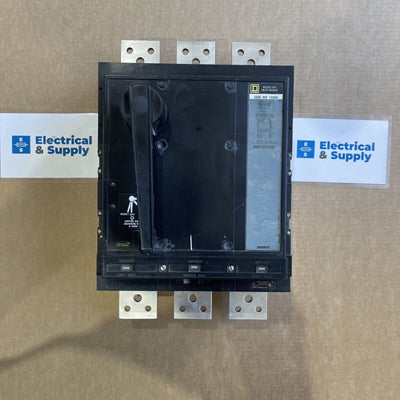 PAF2036 3 pole 2000 Amp 600 Volt Circuit Breaker W 2000 Amp Trip Reconditioned