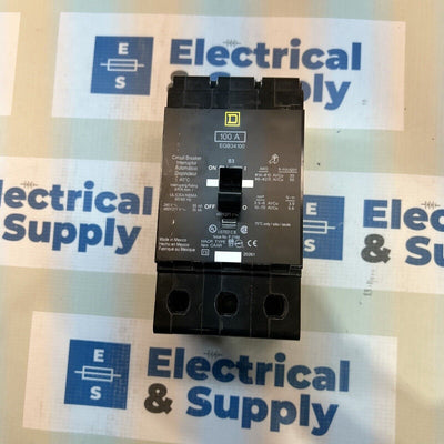 NEW SQUARE D EGB34100 100 AMP BOLT-ON CIRCUIT BREAKER 3 POLE 480Y/277 VAC