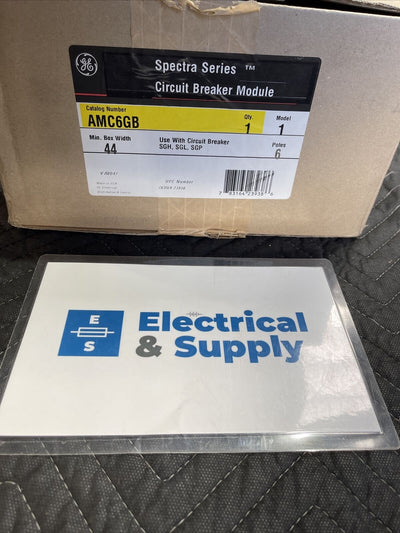 New GE AMC6GB SPECTRA SERIES CIRCUIT BREAKER MODULE