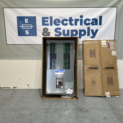400 amp Main Breaker New Square D I line Panelboard  480y/277 Complete W Can