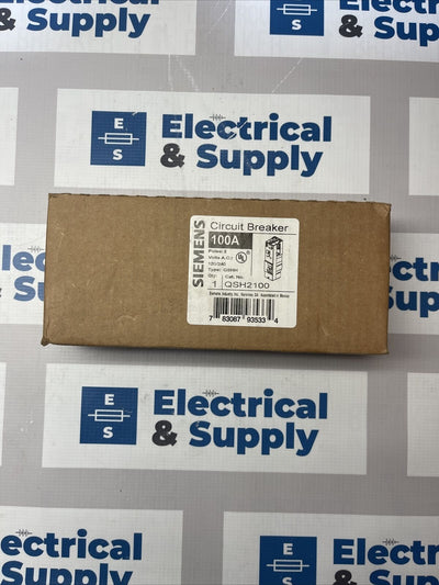 SIEMENS QSH2100 CIRCUIT BREAKER UNMP