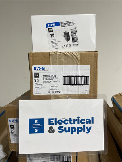 (1) Eaton BRHN120AF 22k Aic @240v New In Box 1yr Warranty Large Stock