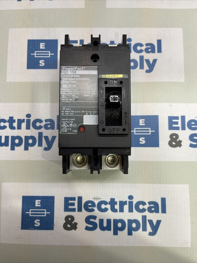 QDL22150 2P 240v 150A Square D New Surplus