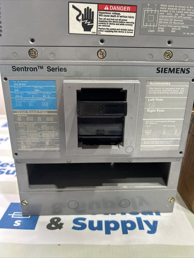 JD63F400 NEW SIEMENS 400 AMP CIRCUIT BREAKER 3 POLE 600 VAC