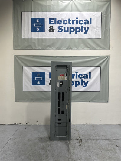 400 AMP MAIN BREAKER PANELBOARD GE 208Y/120 AQU3424RCX W/2 Submains