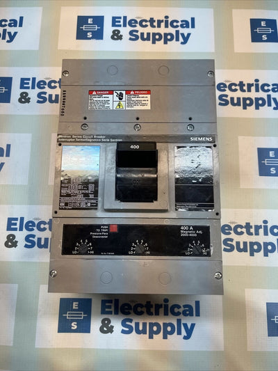 JXD23B400 Circuit Breaker 400 Amp JXD2-A 3-Pole 240V 65kA New Pull Out.