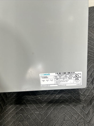 SLVBR3644G Siemens Sentron Fusible Switch Bus Plug  600v 200 Amp