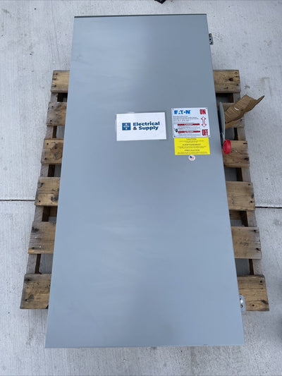 Eaton 800A 240V Disconnect nema 3R fusible type new no box DH327NRK