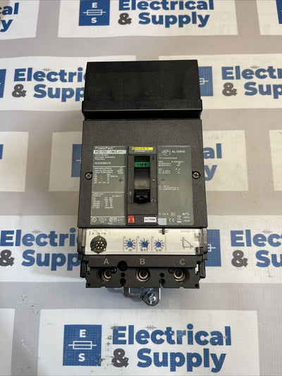 HGA36100U31X HG150 Square D PowerPact Circuit Breaker, 100A, 3 pole, 600V, 18kA,