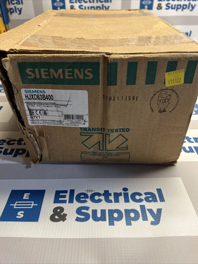 HJXD63B400 SIEMENS 3 POLE 400AMP 600V CIRCUIT BREAKER NEW