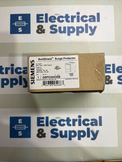 QSPD2A035B Siemens Boltshield 2-Pole Plug-in Surge Protection Device